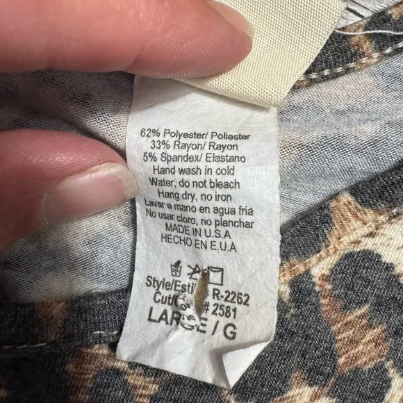 Leopard Print Dress - Picture 3 of 4